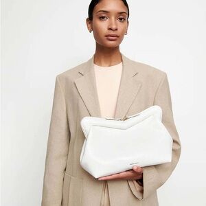 NWOT 	M Frame Bag - Embossed Bianca
Embossed Bianca